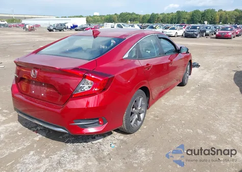 2020 Honda Civic Ex z USA, uszkodzony, nr VIN 19XFC1F38LE020632